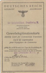 Cédula de Identidad Alemana. (I)