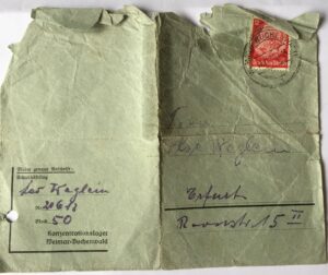 Documento enviado desde Buchenwald (II).