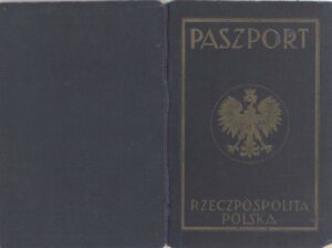 Pasaporte Polaco de Abraham Tzrewik (I).