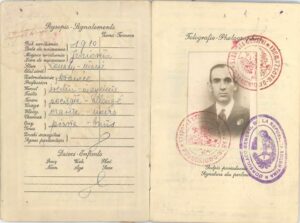 Pasaporte Polaco de Abraham Tzrewik (IV).