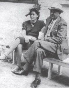 Herbert y Lilly Goetz, Chile, 1946