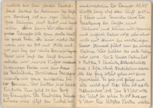 Diario de Joachim Rosenberg, registro de viaje desde Alemania a Chile, en la Compañía Sudamericana de Vapores, 1938 - 1939. (II)